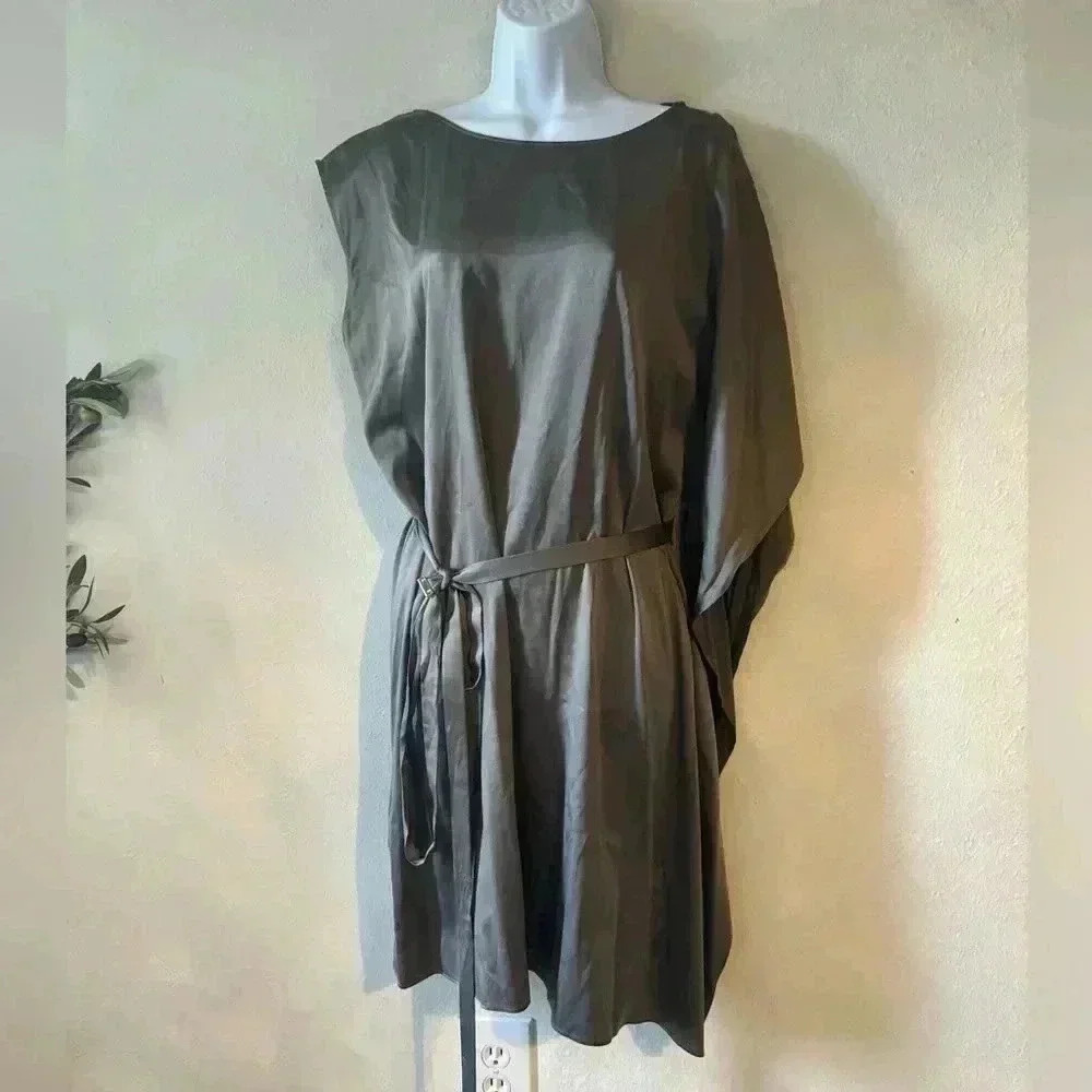 HUGO BOSS
Pre-owned‎ Gray Dileen Silk Dress In Grey